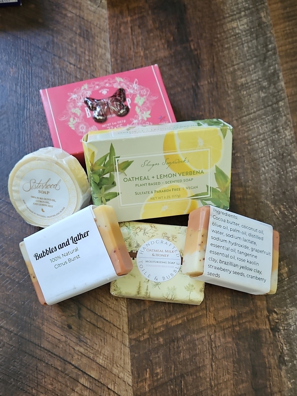 Bar Soap Lot Of 7